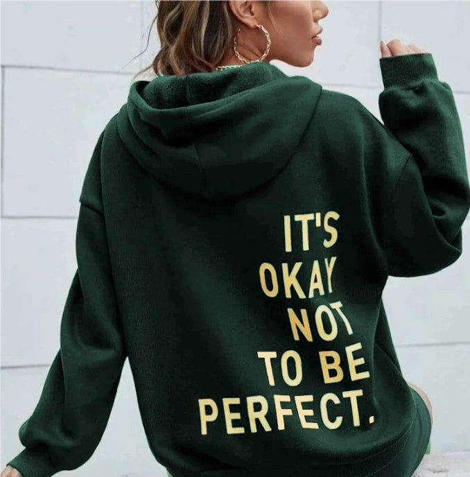 Women's Letter Print Casual Long Sleeve Sweatshirt