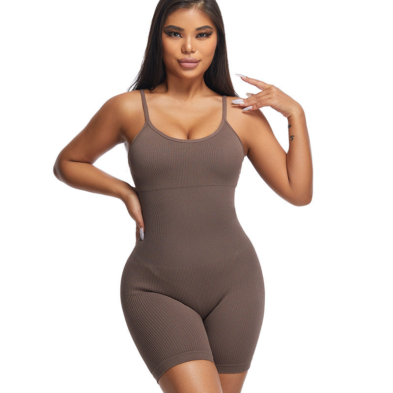 Seamless Fitness Corset Bodysuit & Hip Lifter