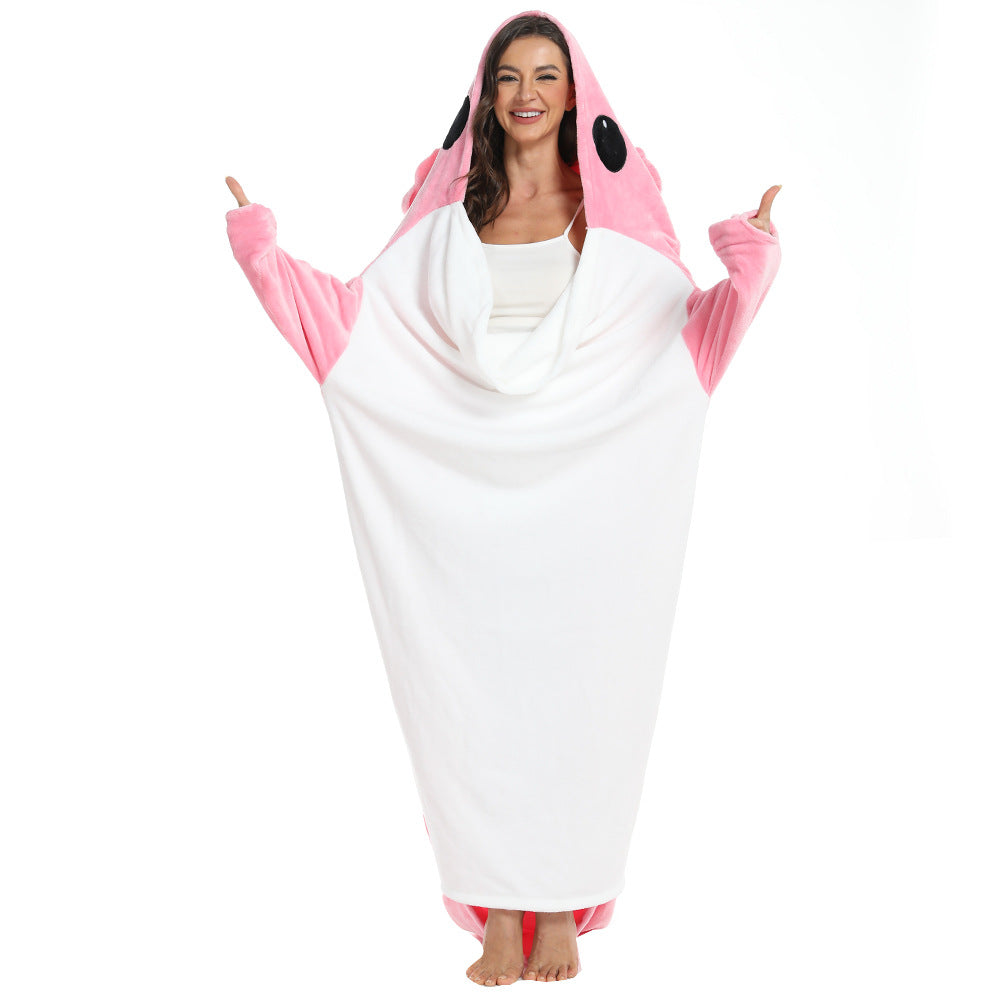 Cute Cartoon Embroidered Kawaii Salamander Jumpsuit