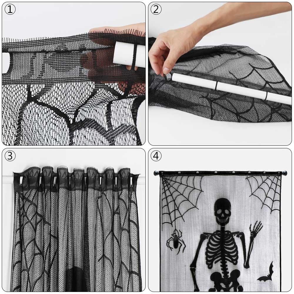 Halloween Pattern Curtain