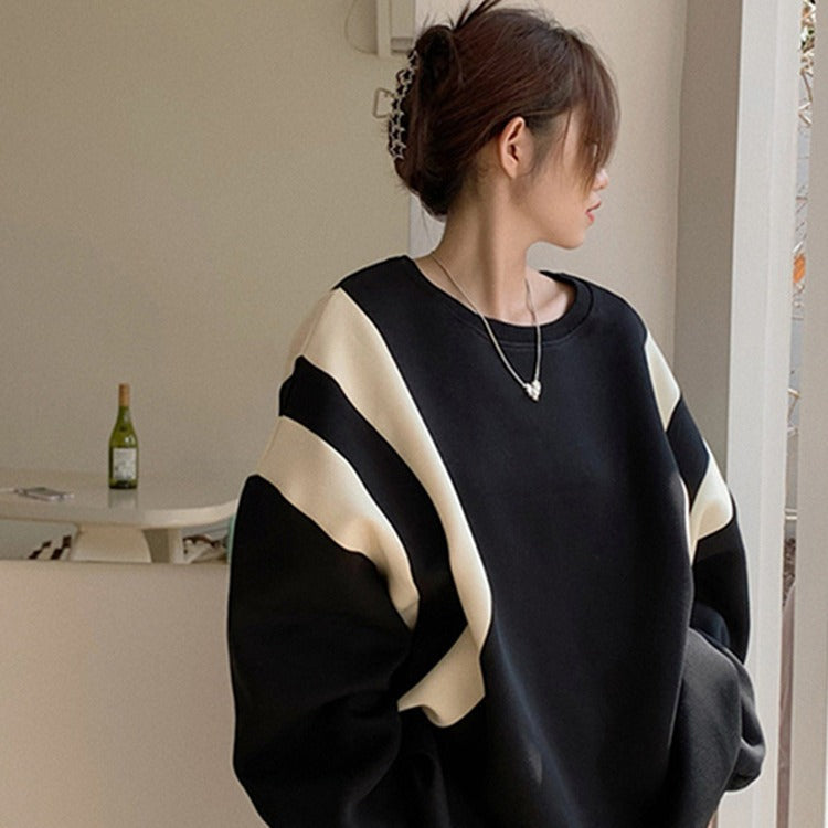 High Quality Sweater Women's Korean-style Loose and Lazy Style