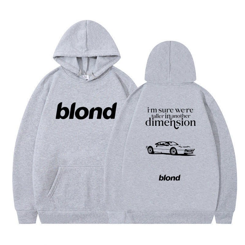 Cozy Fleece Geometric Casual Hoodie