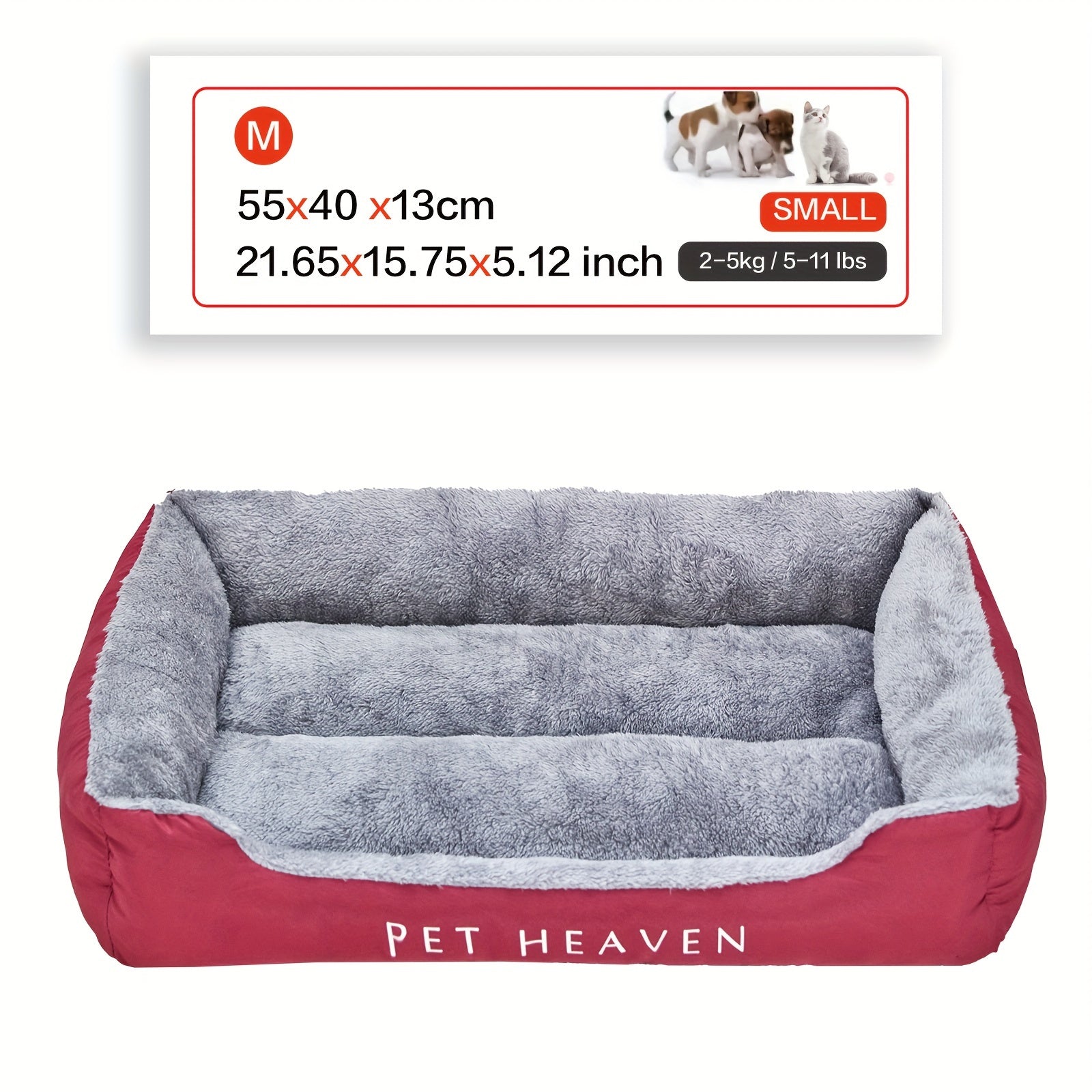 Warm & Comfortable Soft Dog Bed - Cozy Pet Paradise For Small To Medium Dogs Indoor Use - Christmas Gift