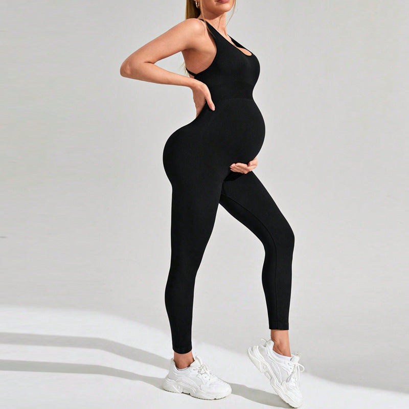 Jumpsuit Plus Size Tight Fitness Yoga Clothes High Waist Hip Lift Trousers