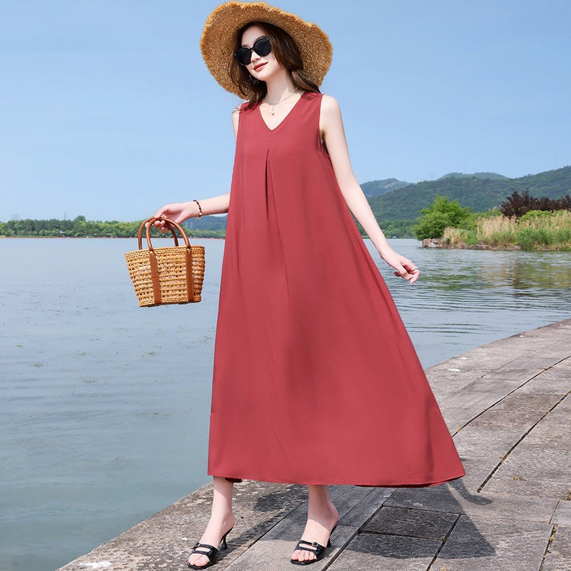 New Cotton-silk Dress for Women