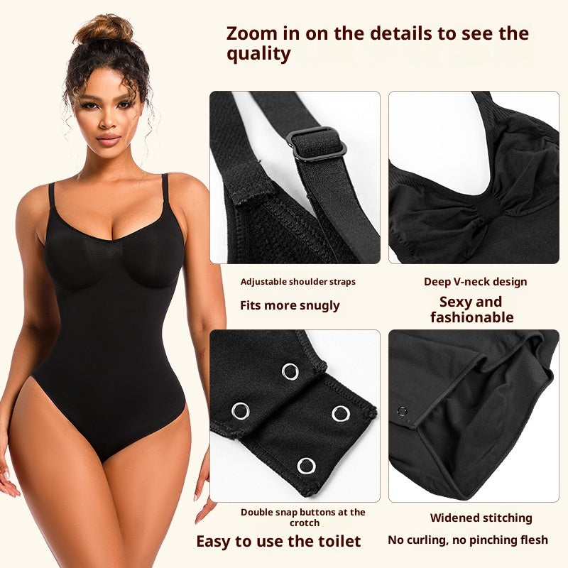Seamless Waist-Cinching Triangle Lingerie Shapewear