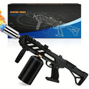 Adjustable Propane Torch Gun with Detachable Blow Torch – Portable, Tank Not Included