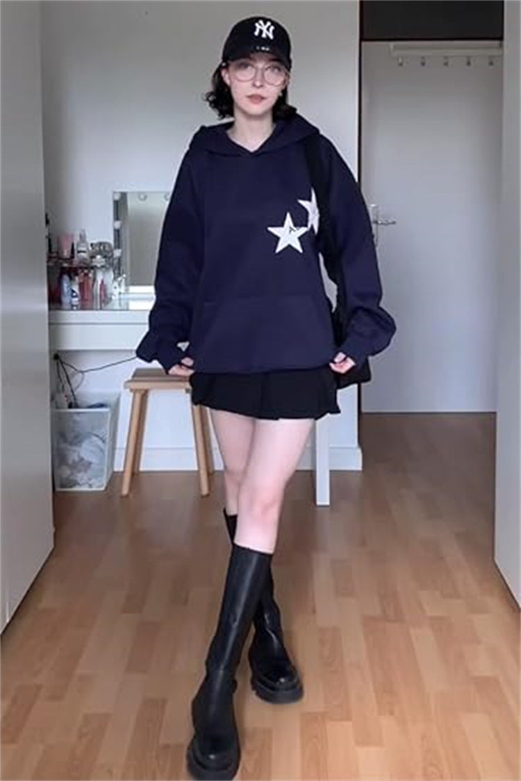 Streetwear Hip Hop Printed Letter Hoodie