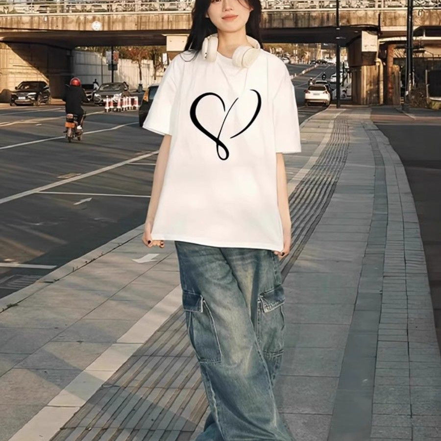 Soft Relaxed‑Fit Short‑Sleeve Top – Perfect for Spring & Summer