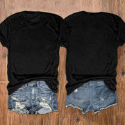 Classic Solid Cotton Casual Crewneck T-Shirt