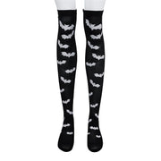 Spooky Bat Knee Socks for Women