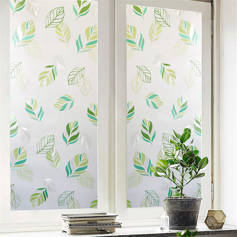 Window Cover Stained Waterproof Glass Foil Window Sticker