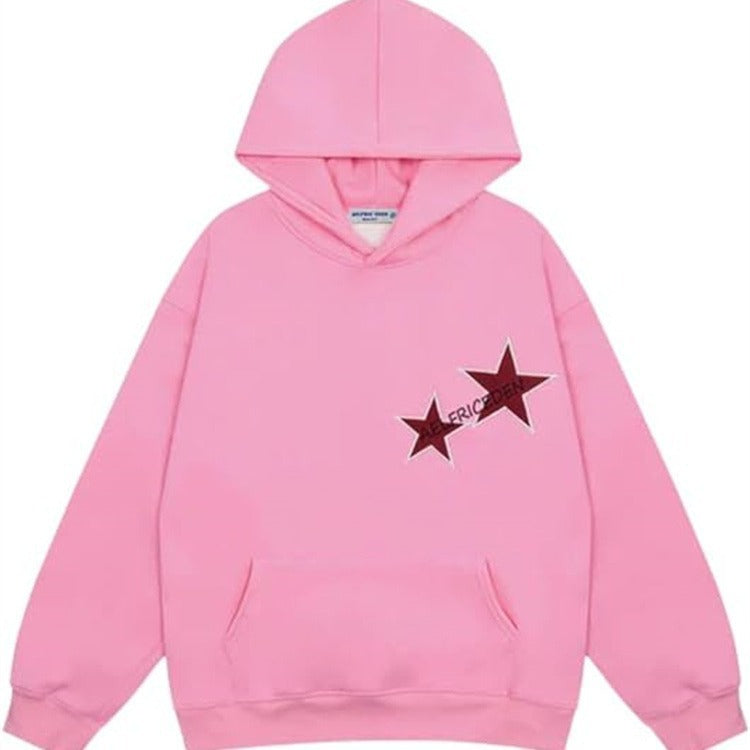 Streetwear Hip Hop Printed Letter Hoodie