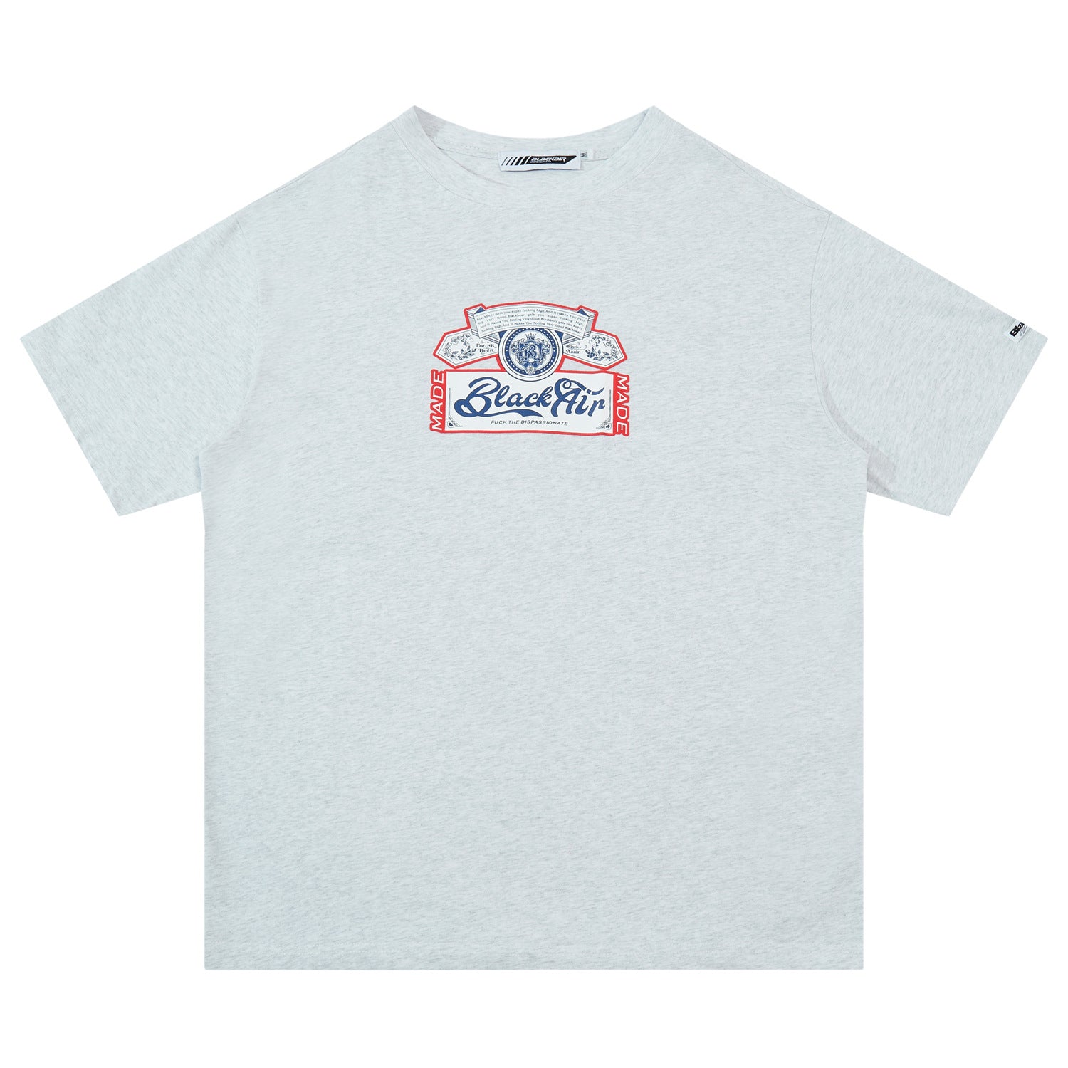 Men's Vintage Beer Print Streetwear Graphic Tee