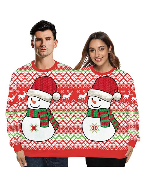 Long Sleeved Sweater For Christmas One Piece Lovers