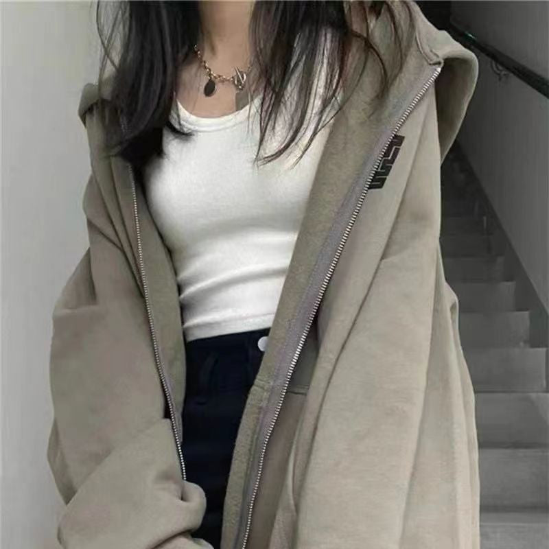 Retro Loose Hong Kong Style Plus Size Coat