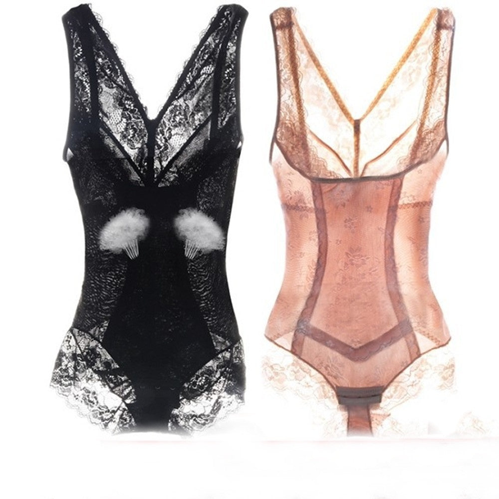 Womens Lace Bodysuit Shapewear Buttock Lift Tummy Control For A Beautiful