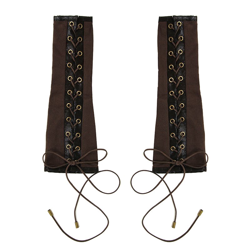 Retro Half Finger Gloves for Women