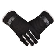 Warm Suede Gloves for Outdoor Riding