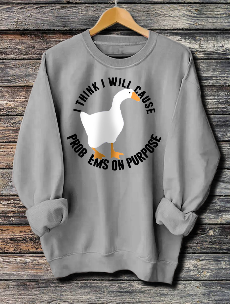 Women's Printed Long Sleeve Hoodie Casual Pullover