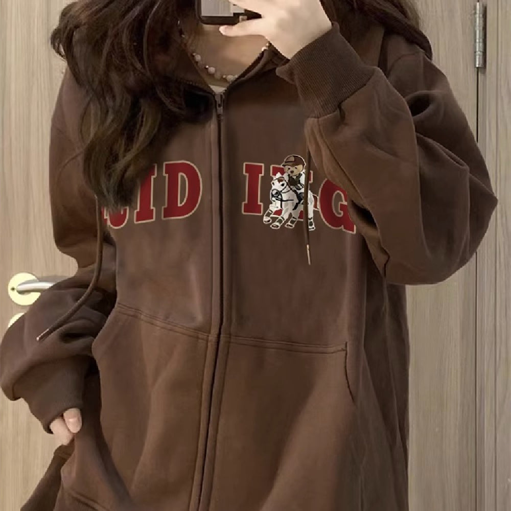 Cozy Fleece Oversized Cardigan Sweater