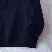 Women's Casual Printed Loose Hooded Sweatshirt
