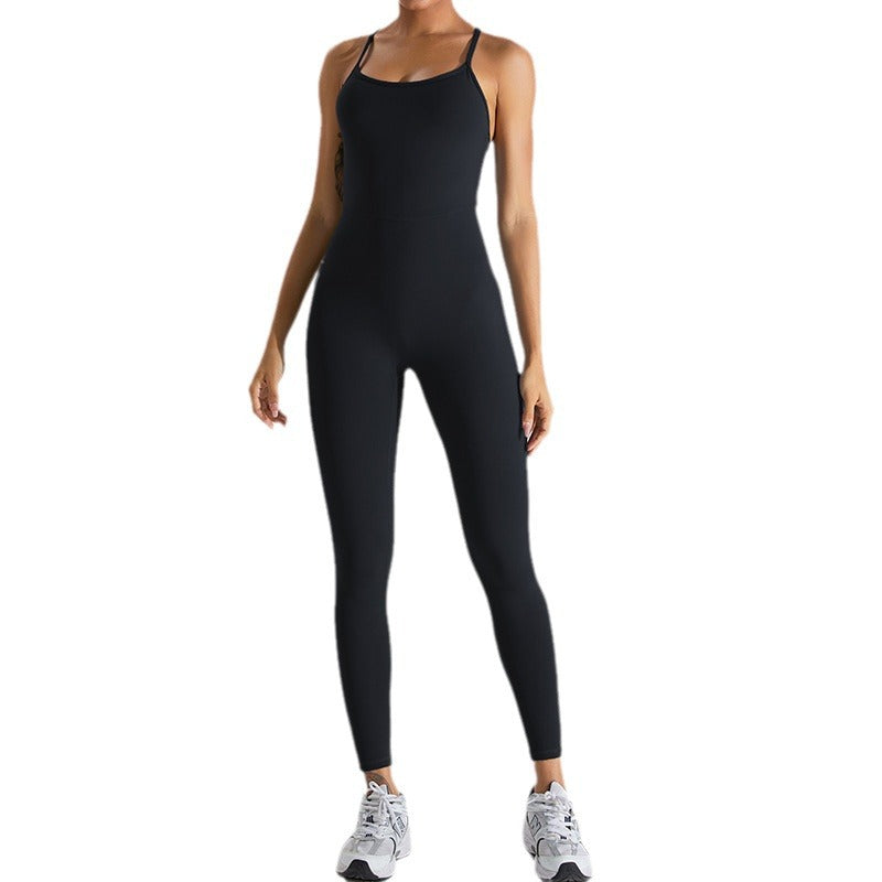 Seamless One-Piece Fitness Yoga Suit for Women