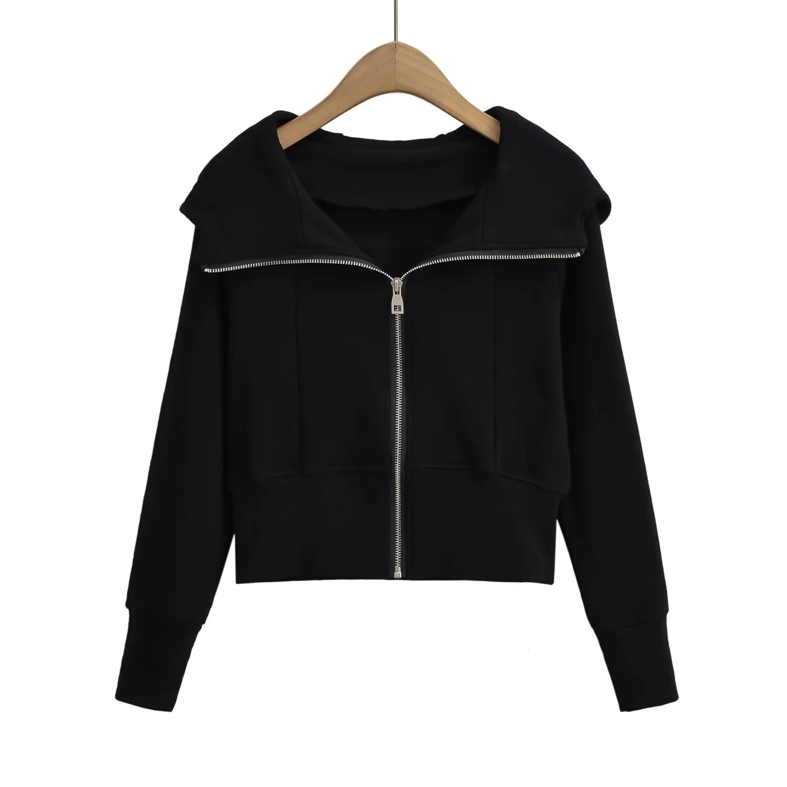 Women's Slim Fit Streetwear Sports Hoodie Coat