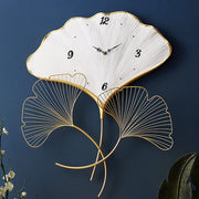 Large 3D Silent Metal Wall Clock - Modern Geometric Design for Living Room, Bedroom & Office - Nordic Wrought Iron Art Wall Decor