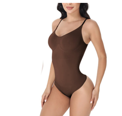 Seamless One-Piece Shapewear Body Shaper