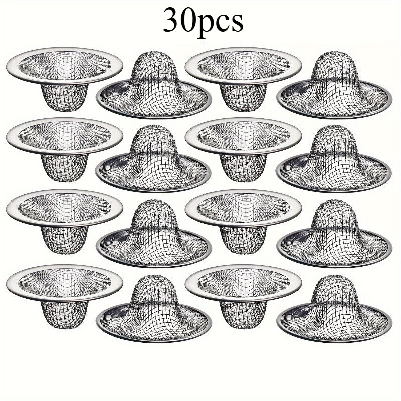 Bathroom Sink Drain Strainer and Hair Catcher with Mesh Filter