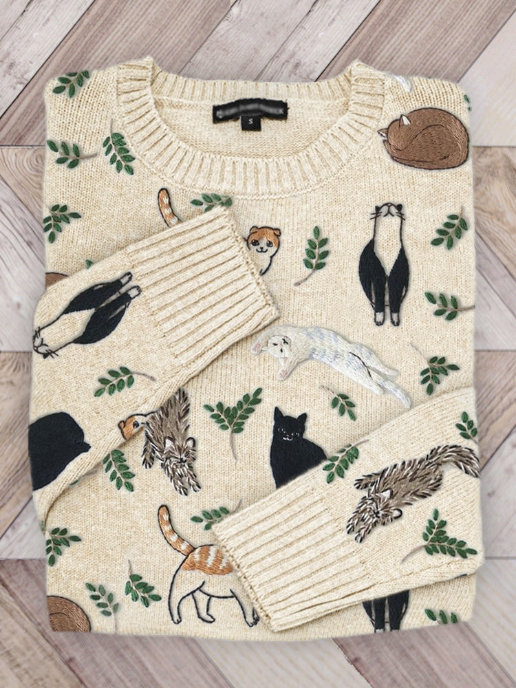 Festive Women's Christmas Pullover Holiday Sweater