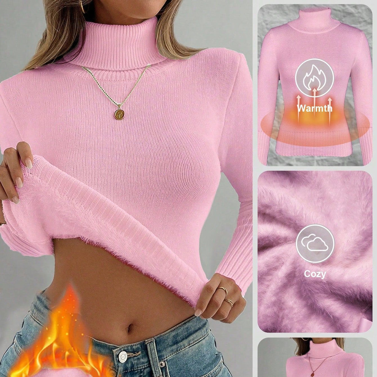 Autumn and Winter Clothing Fleece Sweater