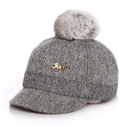 Winter Rabbit Equestrian Hat for Kids