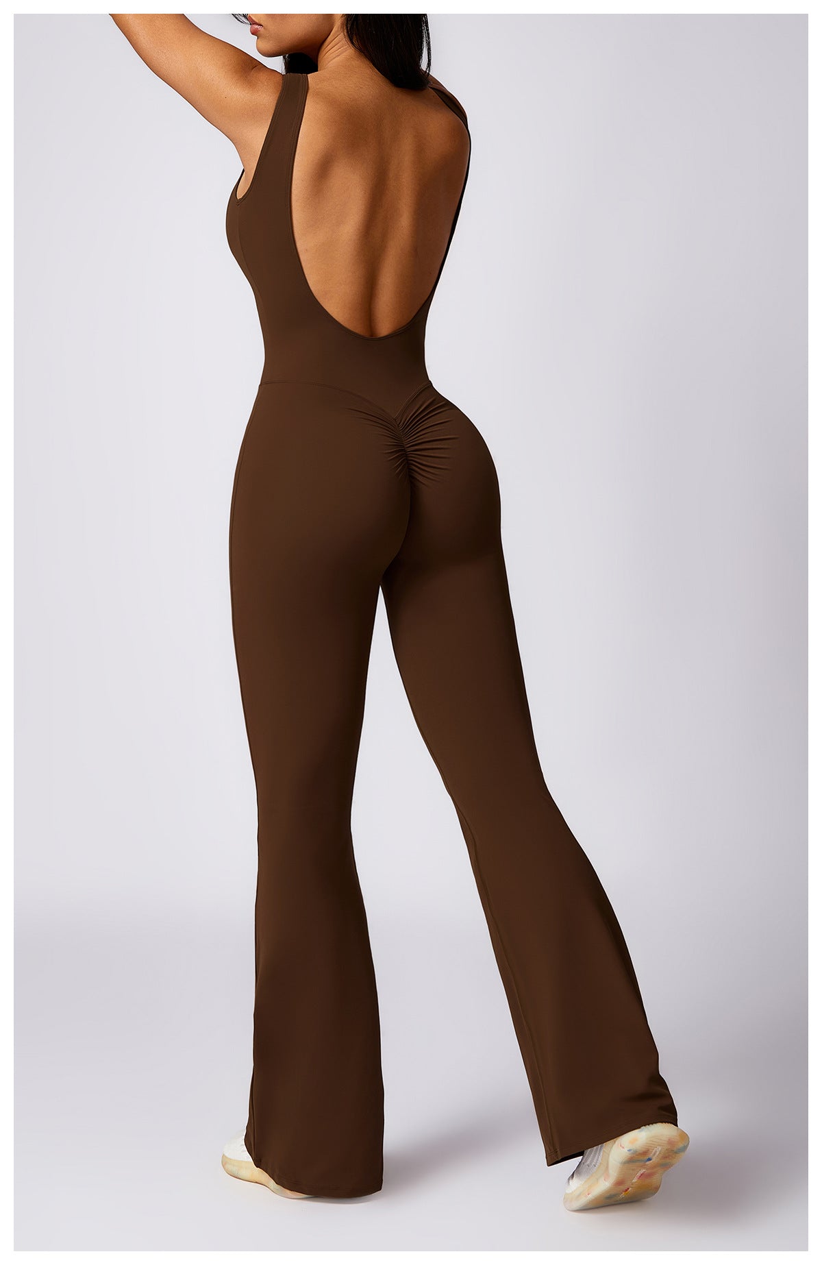 Seamless Peach-Lift Fitness Yoga Bodysuit