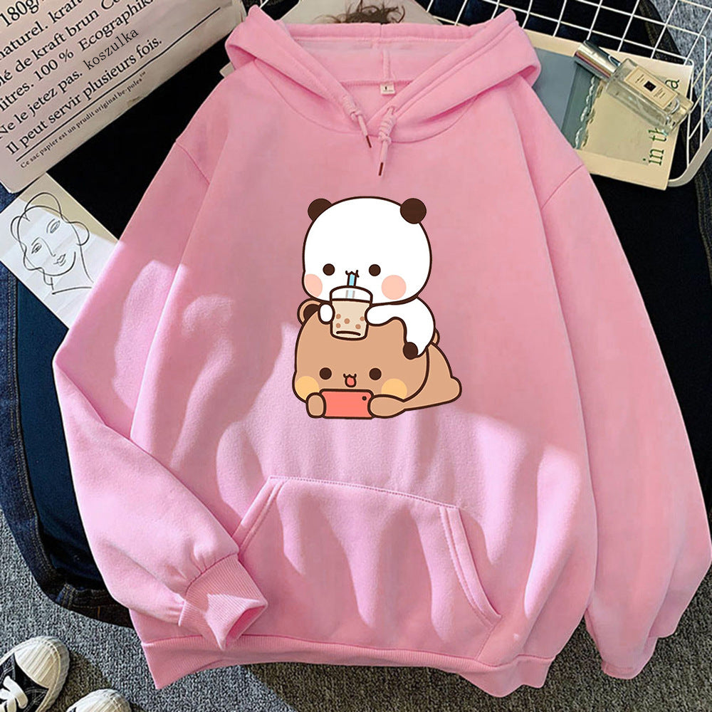 Bubu Dudu Kawaii Graphic Hoodie Cute Aesthetic Pullover