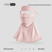 Sun Protection Cycling Mask & Hat Set