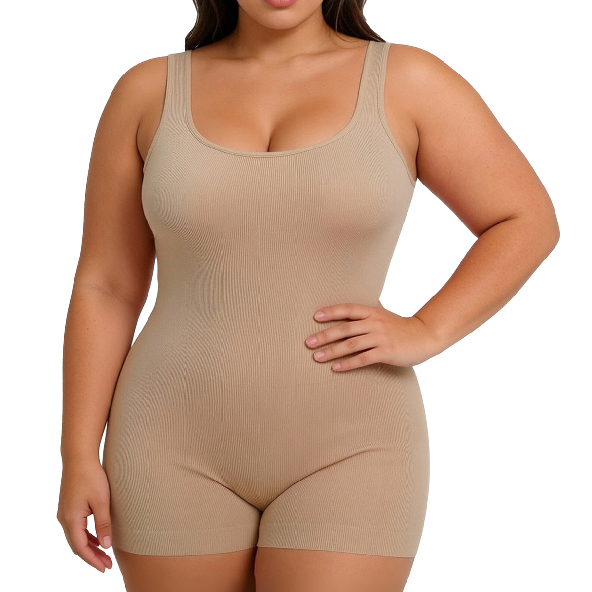 Women's Tummy Slimmer Waist Trainer Bodysuit Shapewear