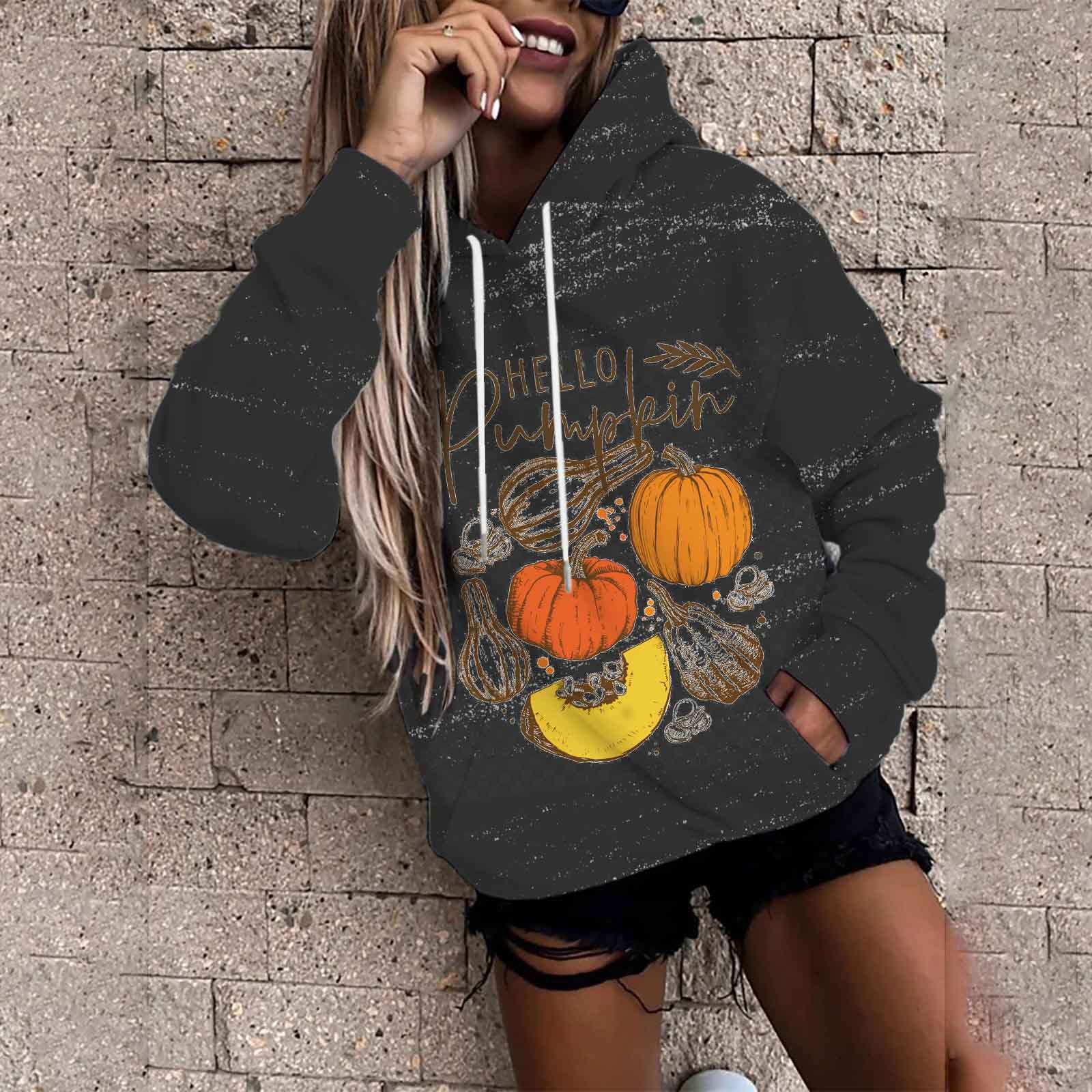 Women's Halloween Padded Streetwear Sweatshirt