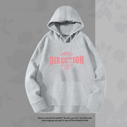 Cozy Fleece-Lined Black Pullover Hoodie