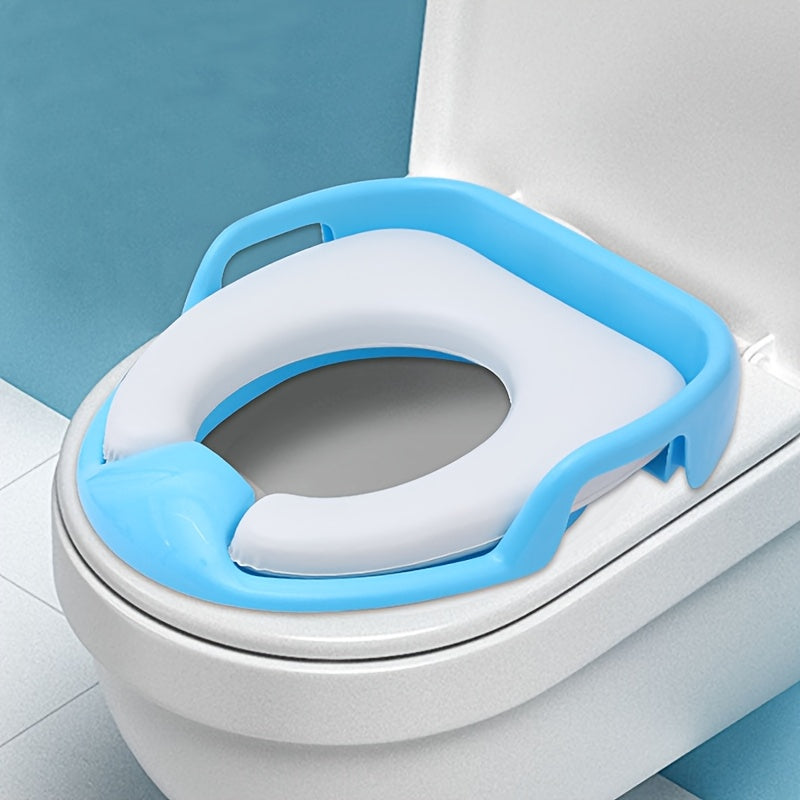 Large Kids Toilet Seat – Comfortable Cushion for Boys and Girls
