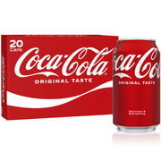 Coca-Cola Soda, 12 fl oz, 20-Pack