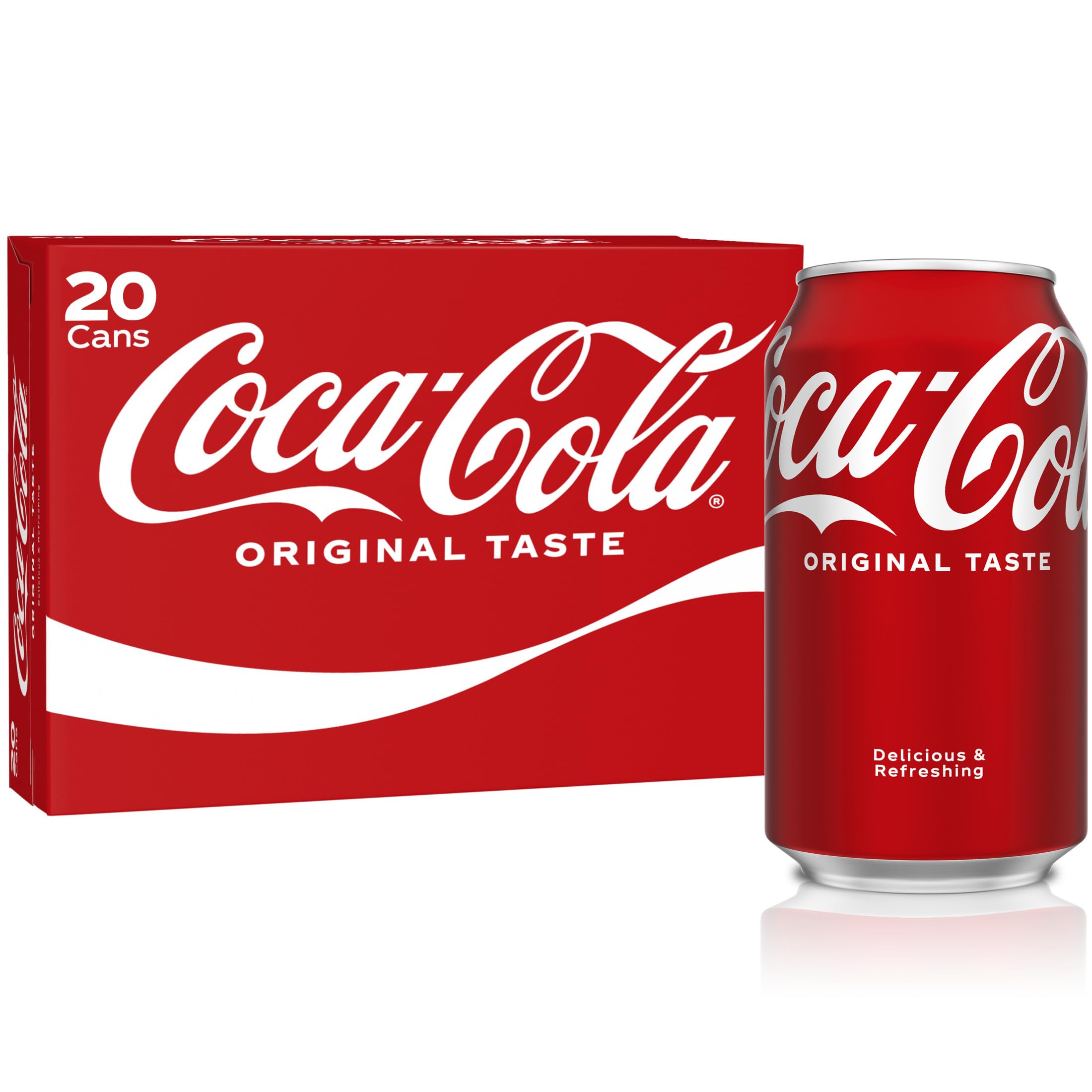 Coca-Cola Soda, 12 fl oz, 20-Pack