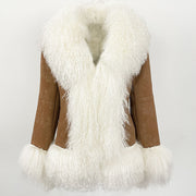 Warm Wool Suede Jacket for Men