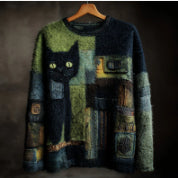 Denim Boots Print 3D Pullover Hoodie Street Fashion