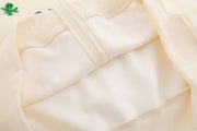 Japanese Style Geometric Hooded Zipper Cardigan