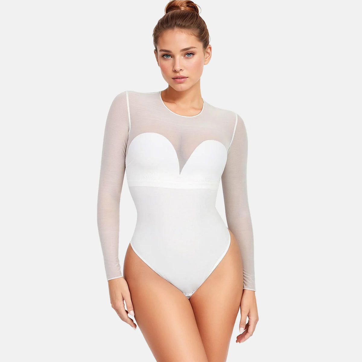 Women's Mesh See-Through Body-Shaping Corset