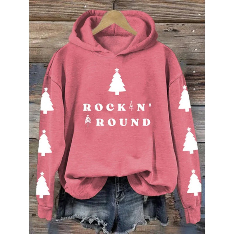 Women's Trendy Digital Print Graphic Hoodie