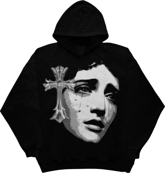 Cozy Loose Pocket Women's Hoodie Sweater