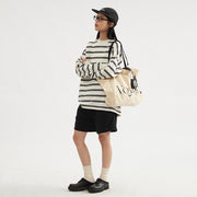 Cozy Cotton Loose Couple Pullover Sweatshirt